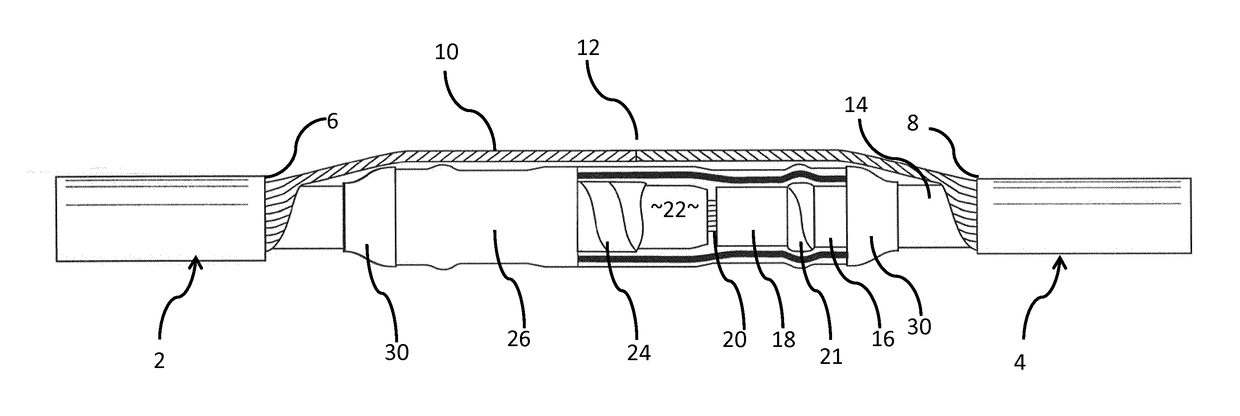 Medium-voltage cable joint