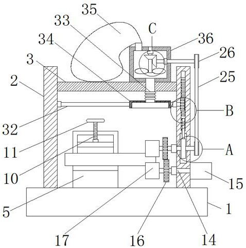 Carbon-carbon composite material production equipment and production process thereof