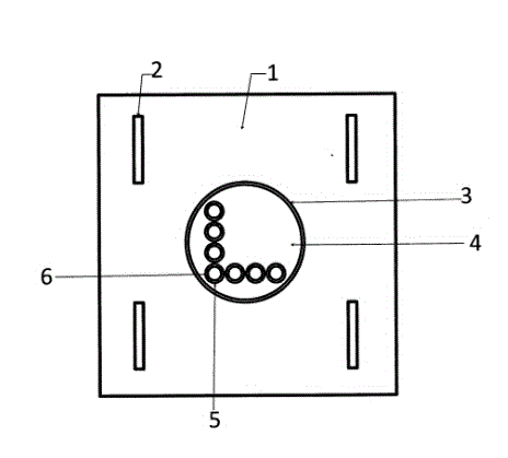 Transformer internal partial discharge determination device and positioning method thereof