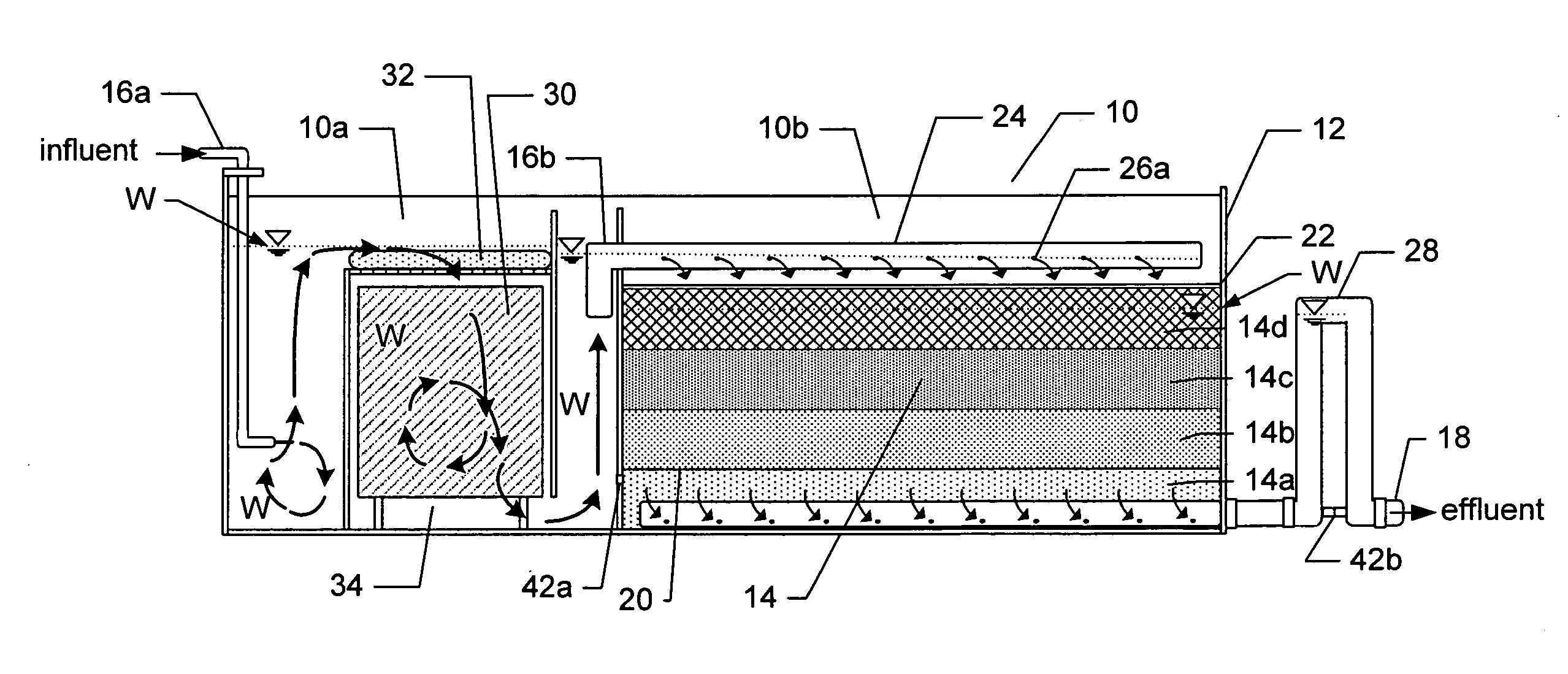 Passive stormwater management apparatus and system