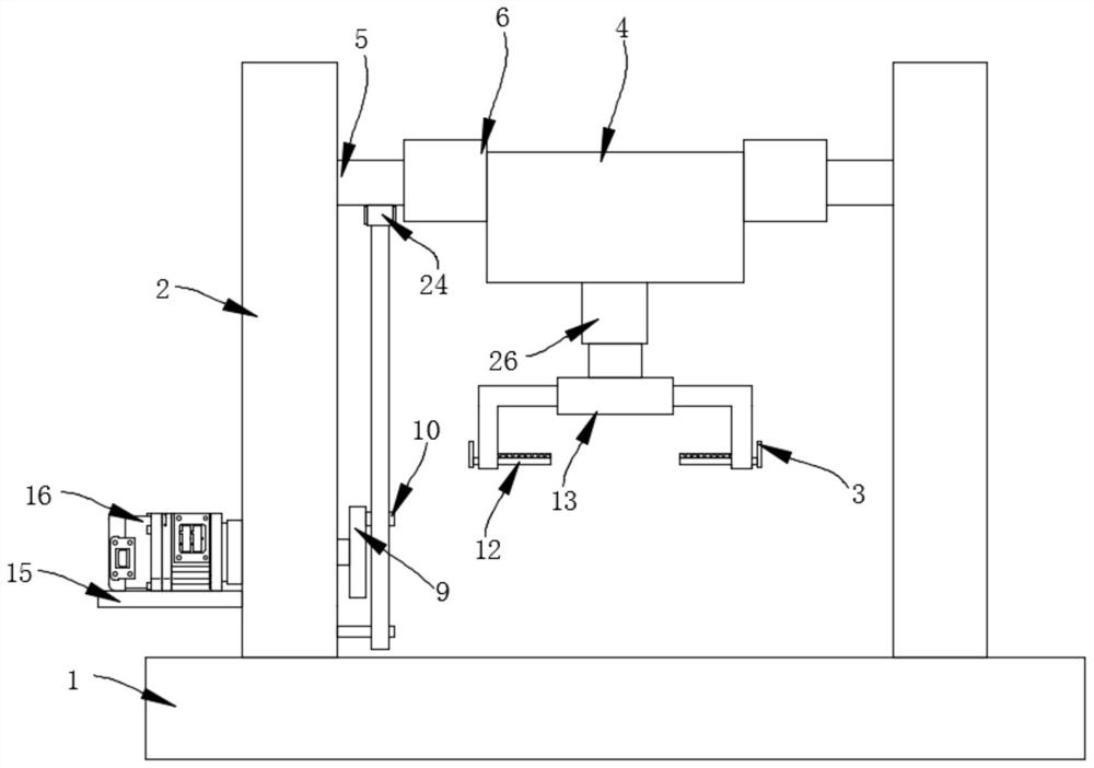 Fabricated building wallboard hoisting device