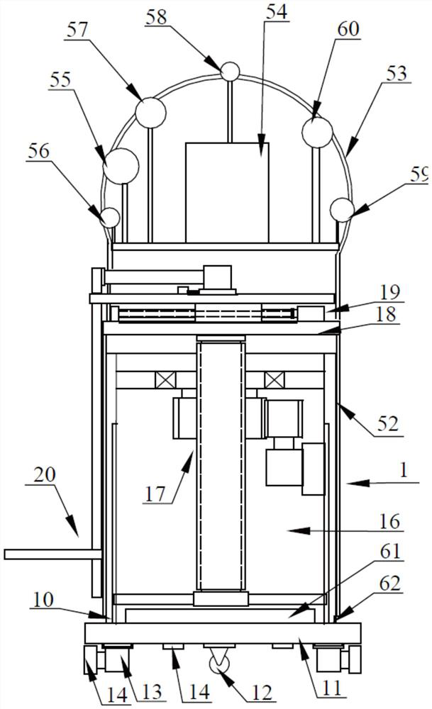 Automatic loading system used in shopping mall