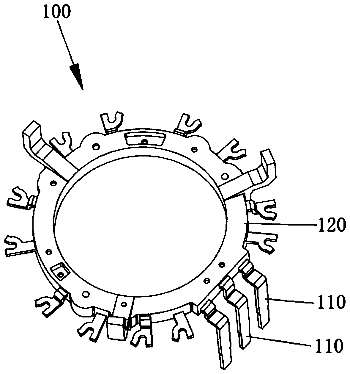 Insert sliding block structure of mold