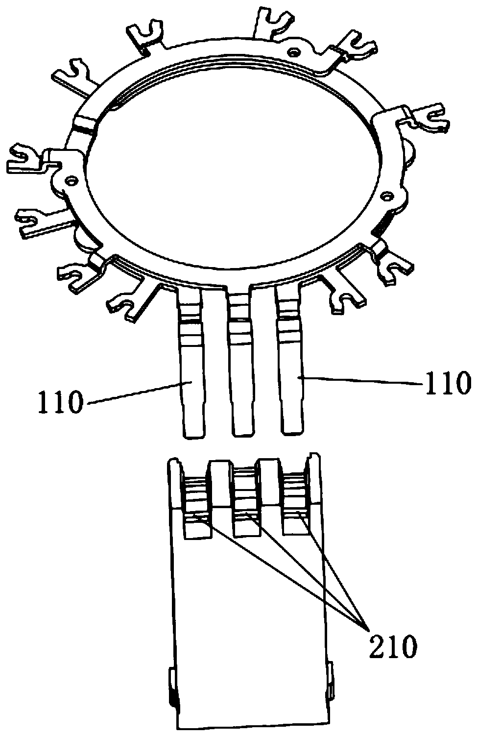 Insert sliding block structure of mold