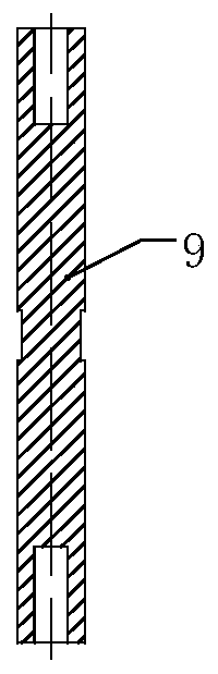 Experimental device and assembly method for studying failure mechanism of pile-rock interface