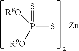 Lubricating oil composition and additive therefor having improved wear properties