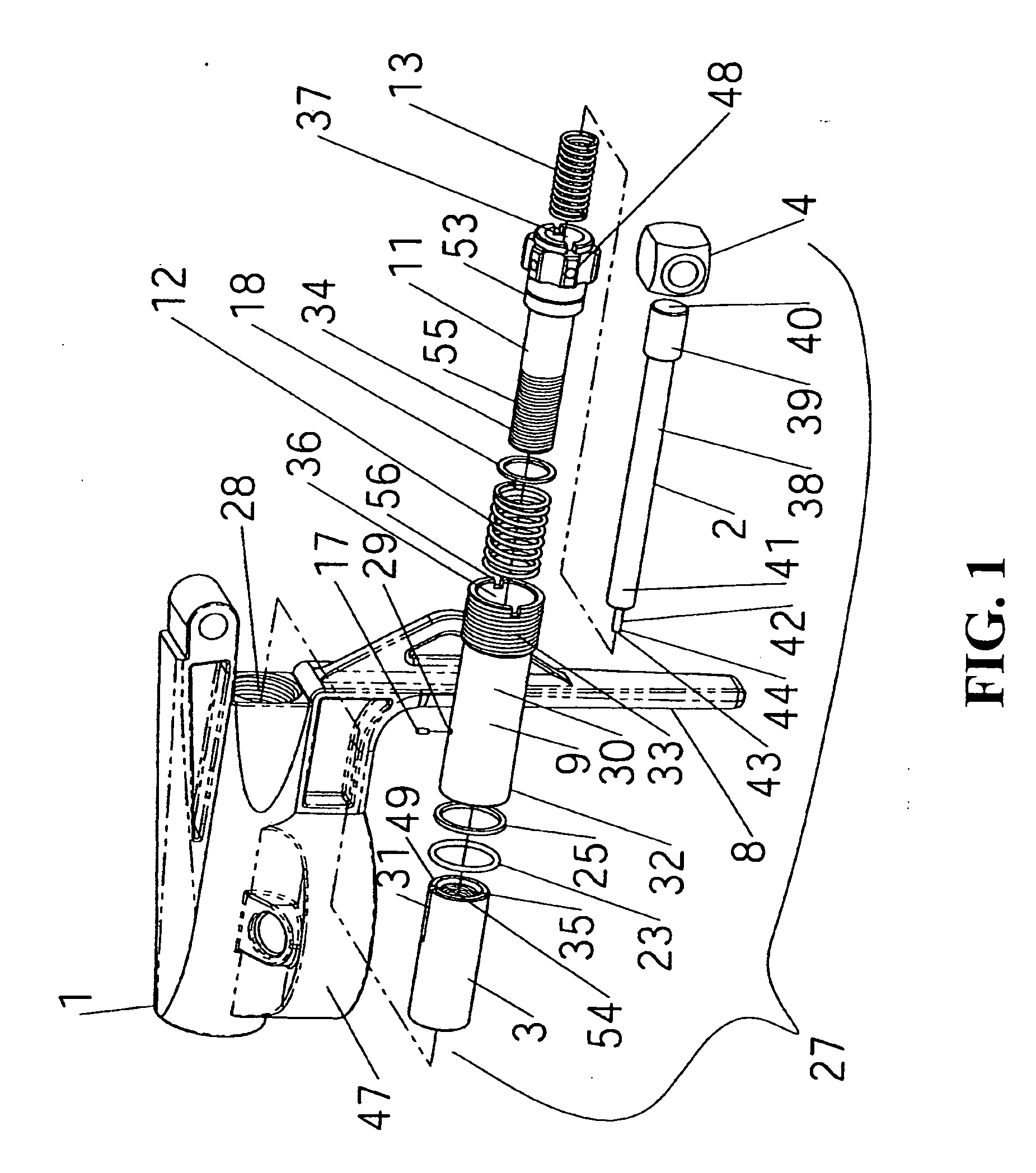 Two stage grease gun