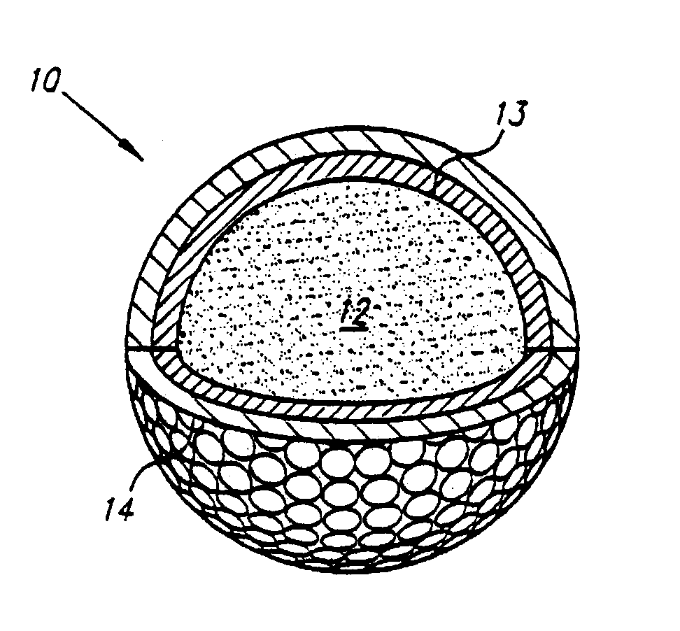 Golf ball having a polyurethane cover