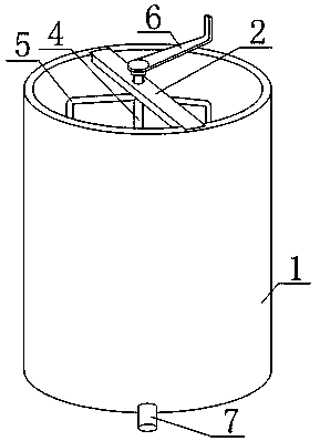 Mortar mixing mechanism for dry-mixed mortar