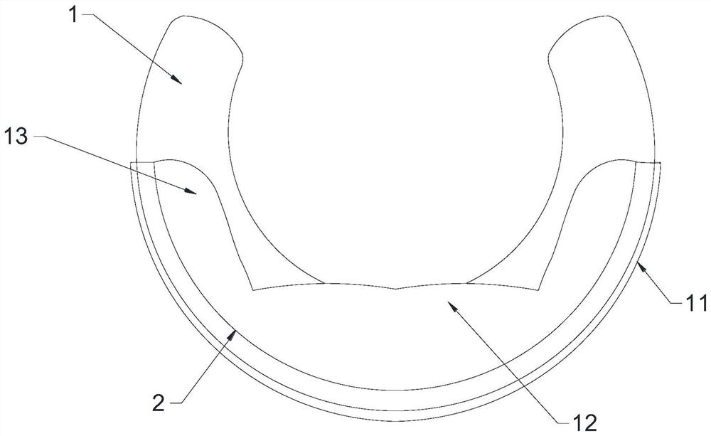 Antibacterial quilting and embroidering neck protection combined pillow