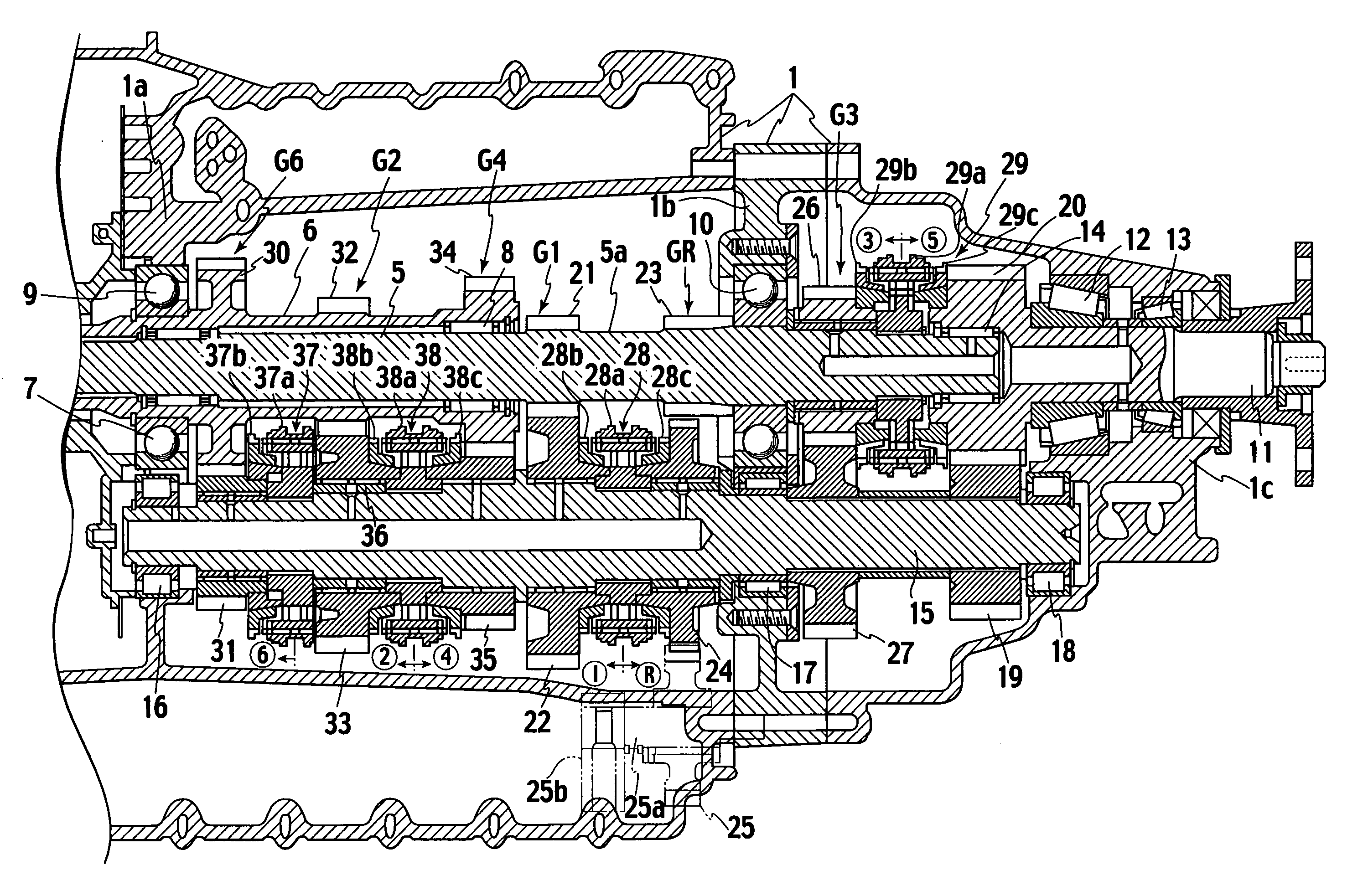 Twin-clutch manual transmission