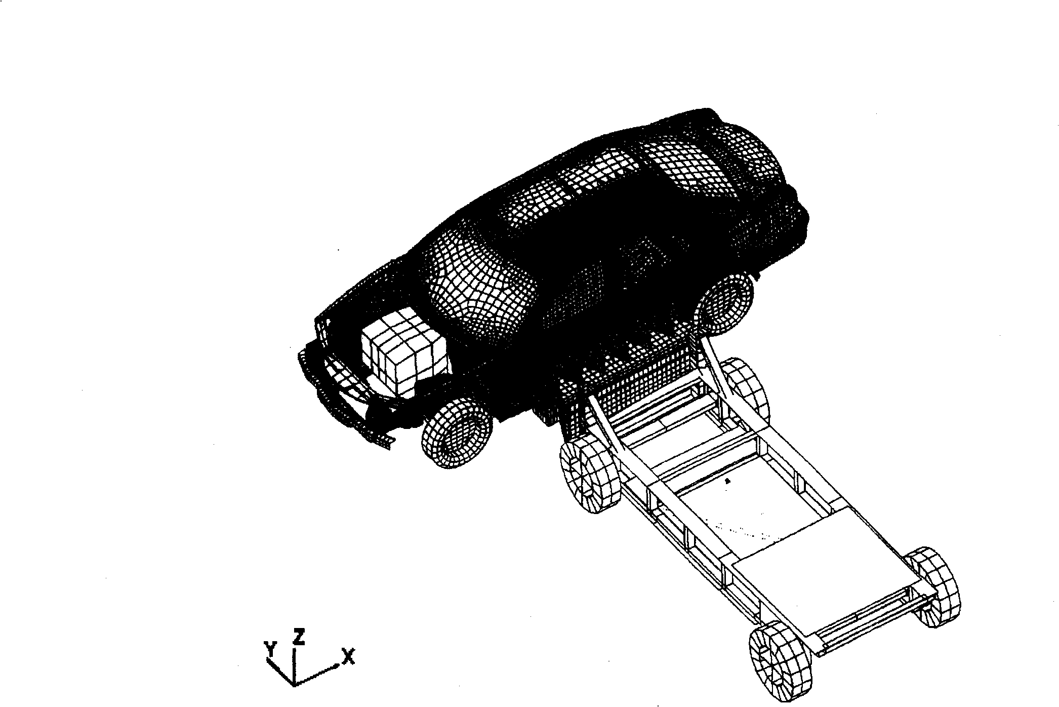 Grid applications middleware system facing distributed automobile safety synergic design