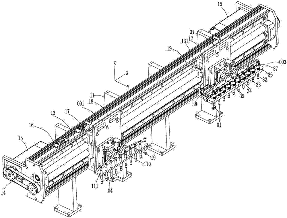 Metal plug stacking machine