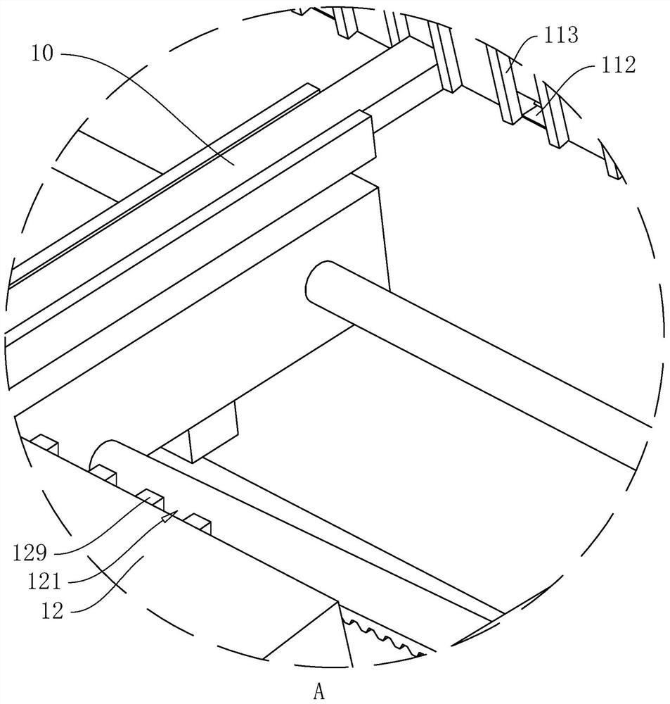 Sorting and discharging apparatus and sorting and discharging method of testing and sorting machine for MOS transistor