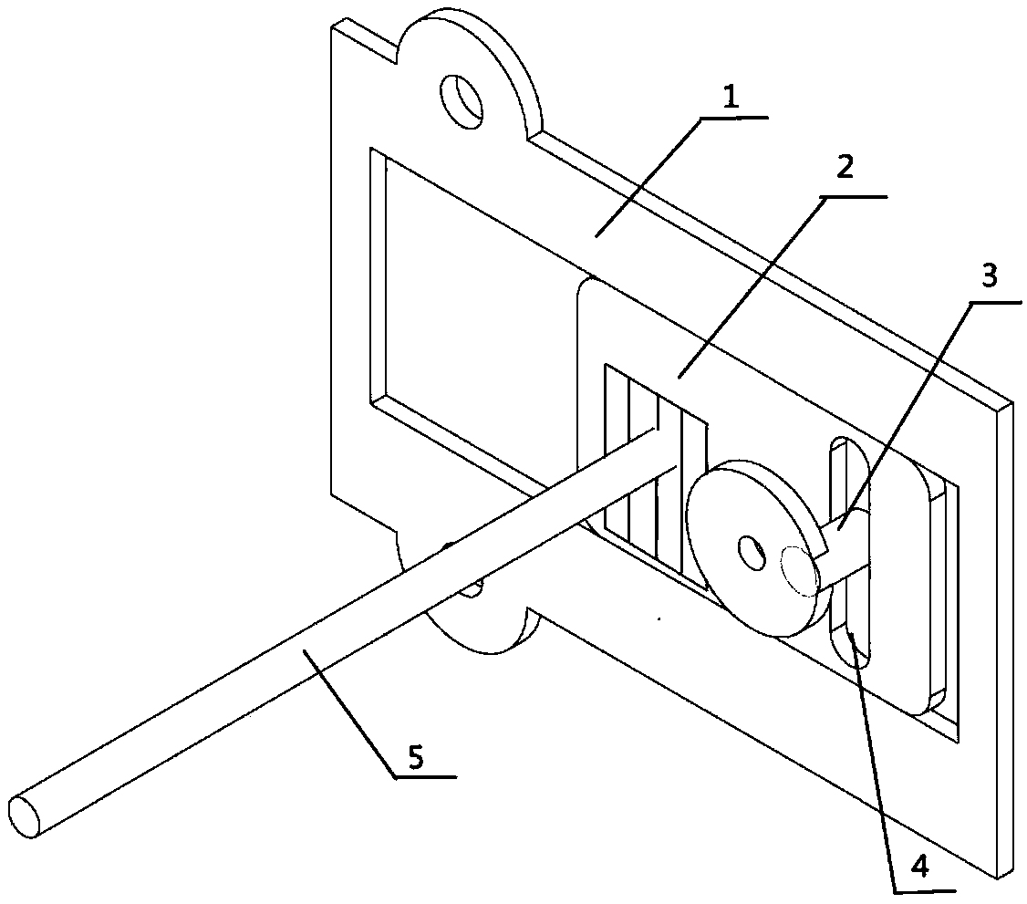 A laser animation display method