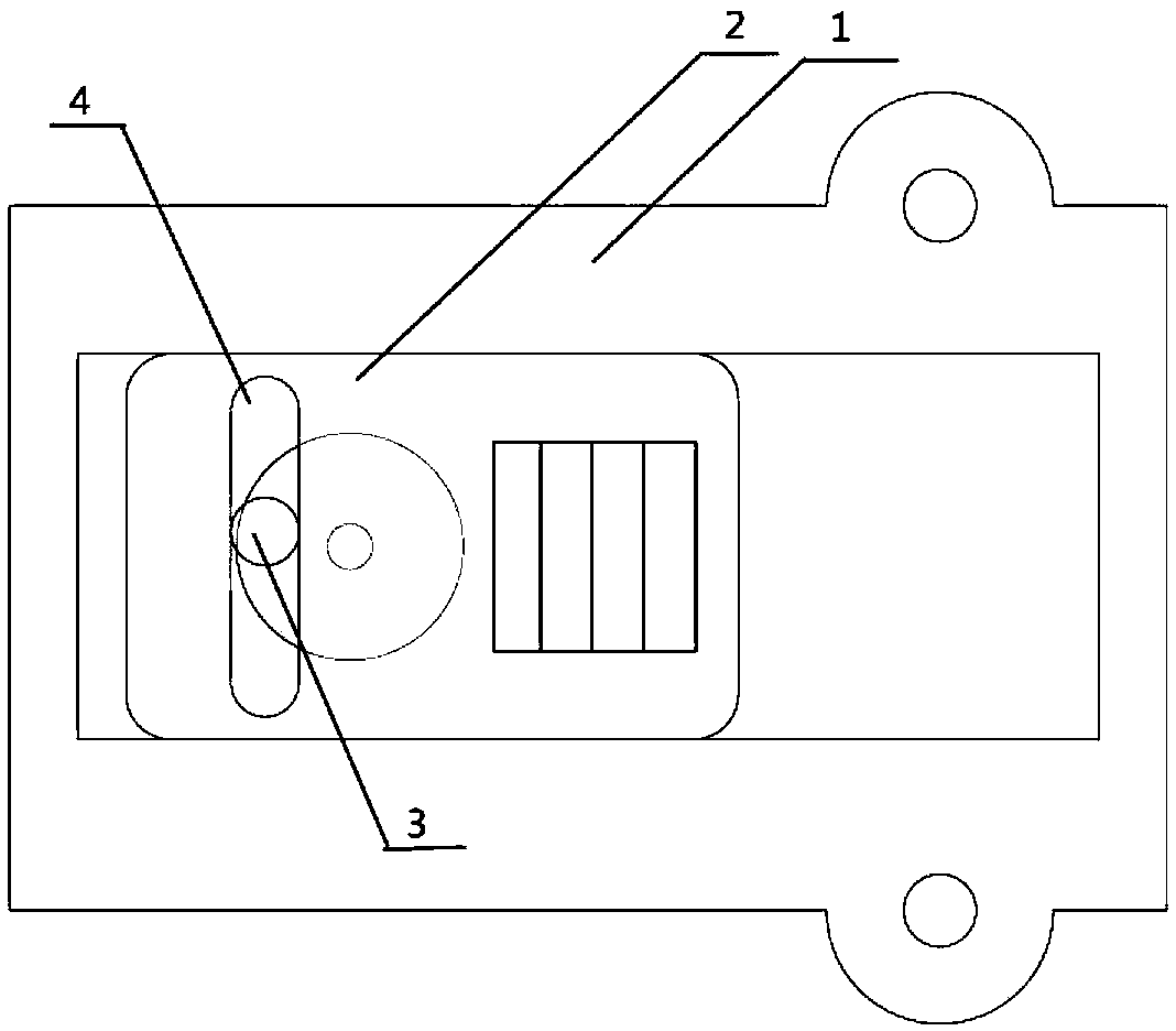 A laser animation display method