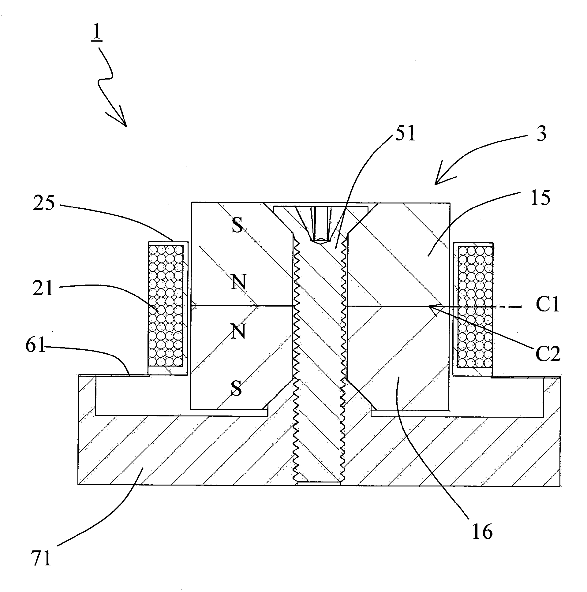 Electromagnetic generator