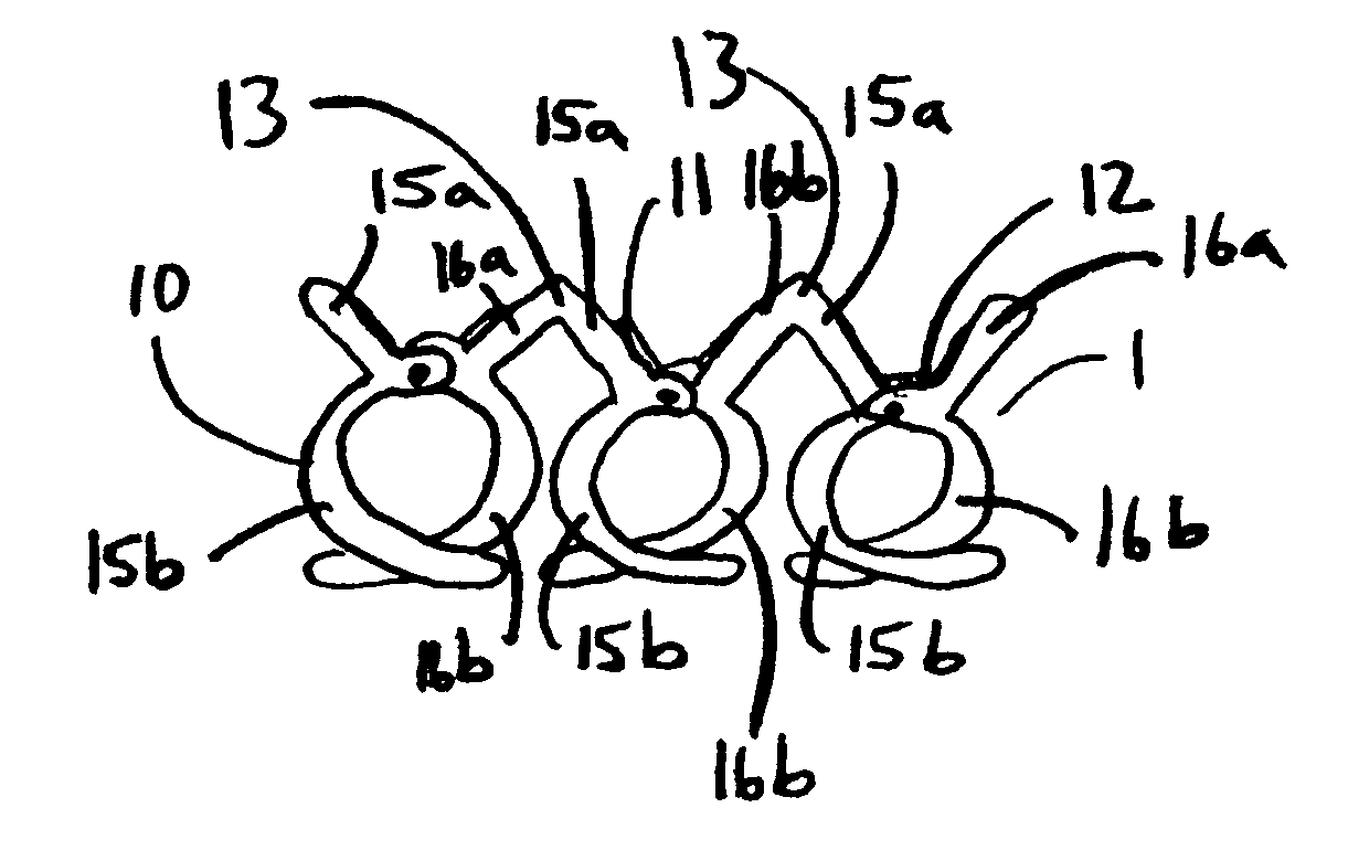 Claw clip hair fastener