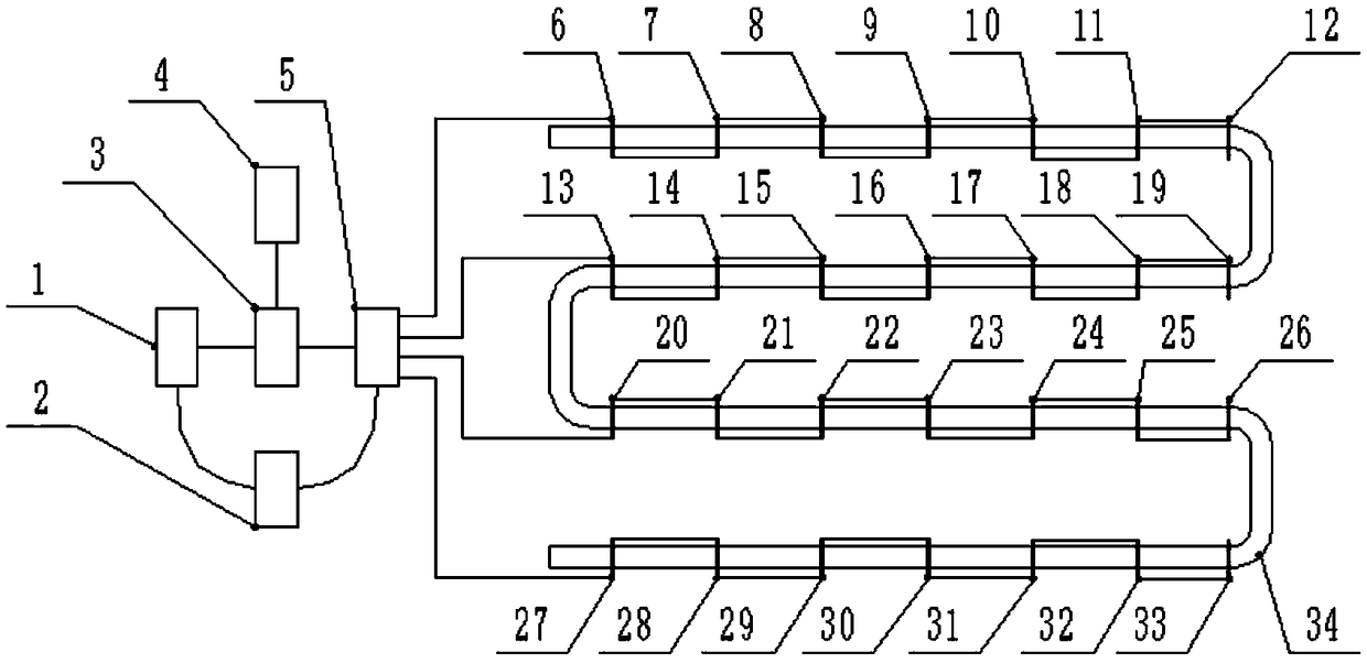 An on-line monitoring device and method for pipeline leakage and corrosion based on fiber Bragg grating sensing