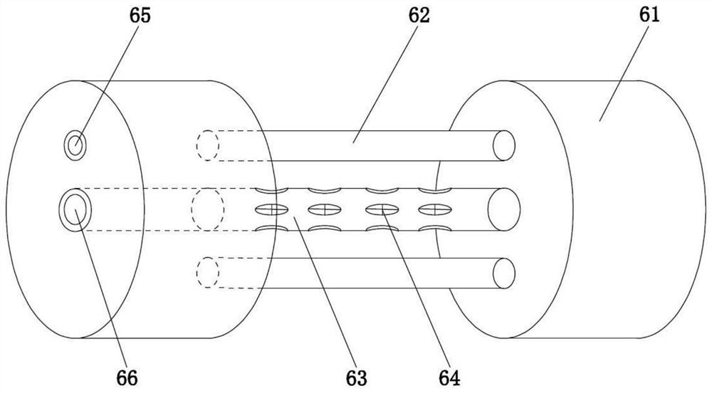 Surrounding rock loosening circle measuring method based on radon gas precipitation concentration