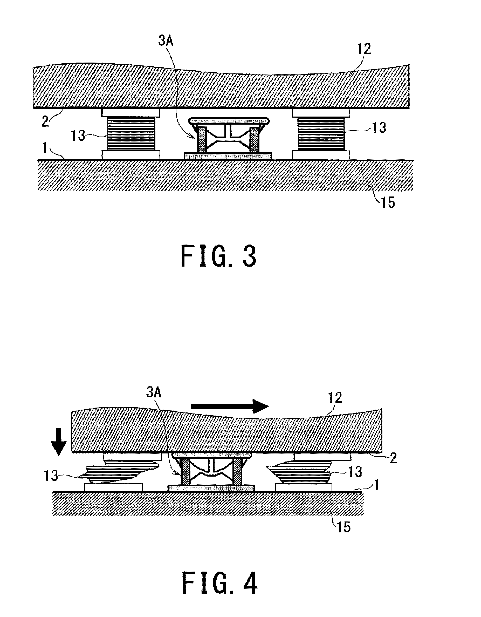 Seismic isolation device and seismic isolation method