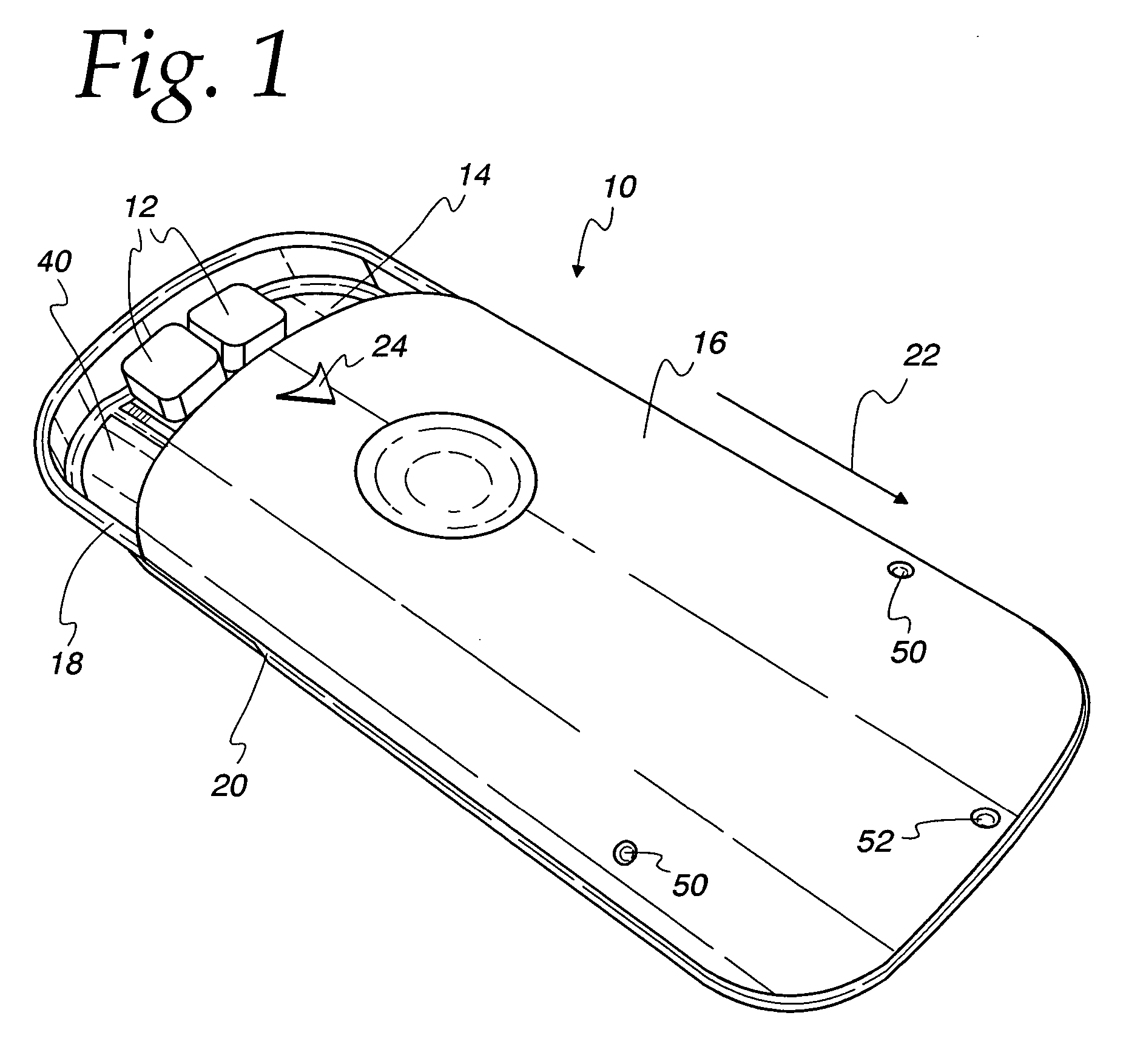 Container with sliding lid