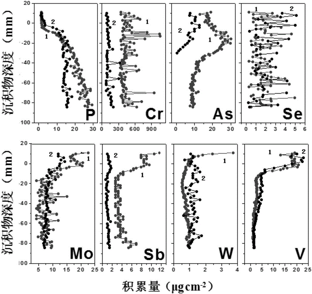 DGT-based method for synchronously measuring eight kinds of oxidized anions