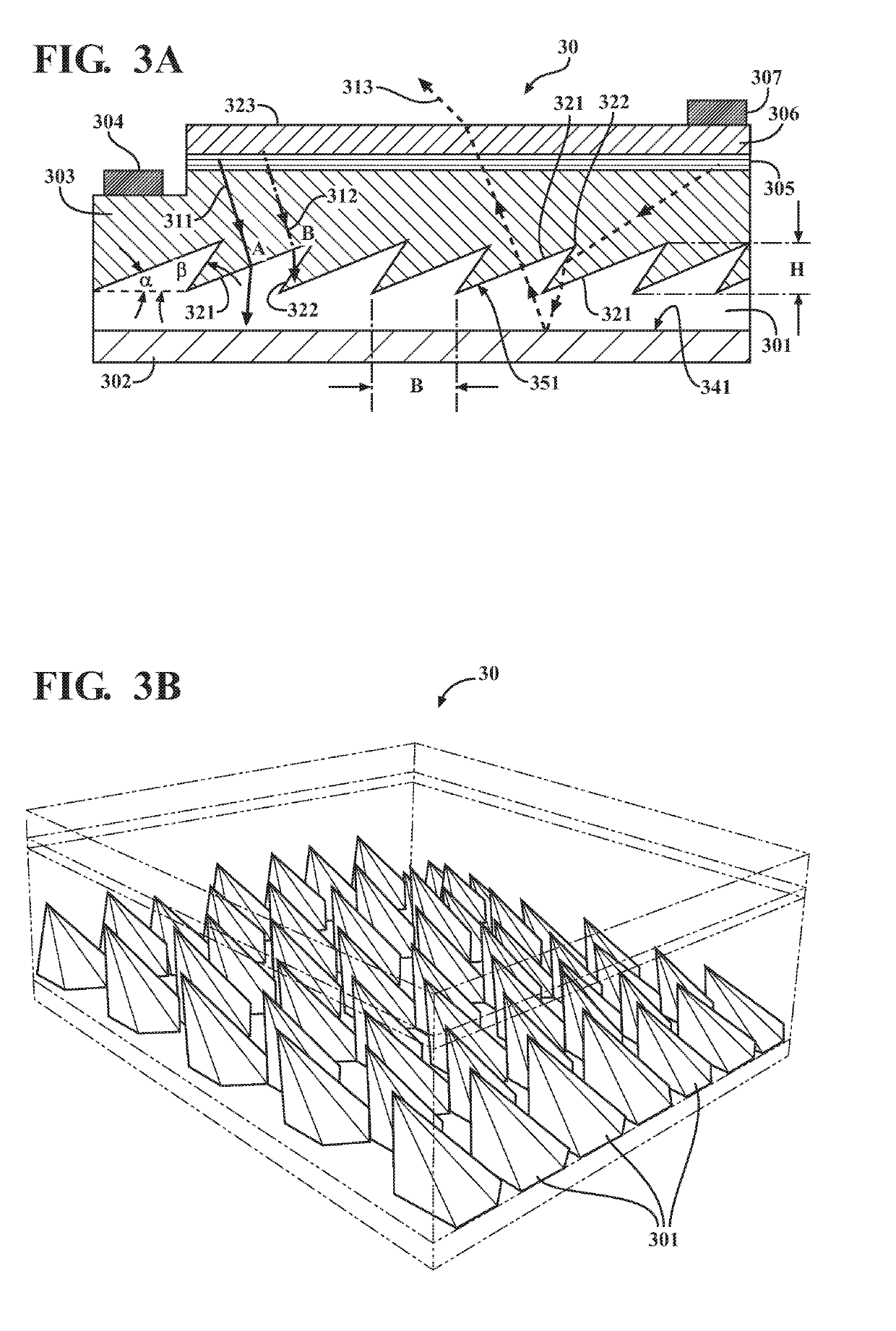 High light extraction efficiency (LEE) light emitting diode (LED)