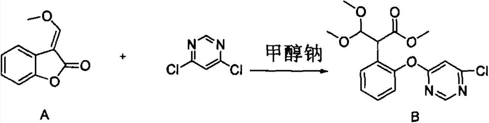 A kind of preparation method of azoxystrobin intermediate