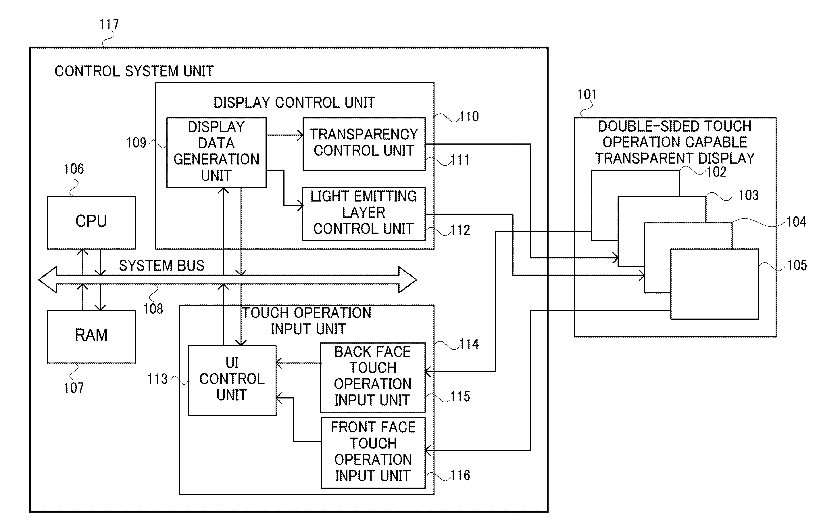 Display device and control method therefor