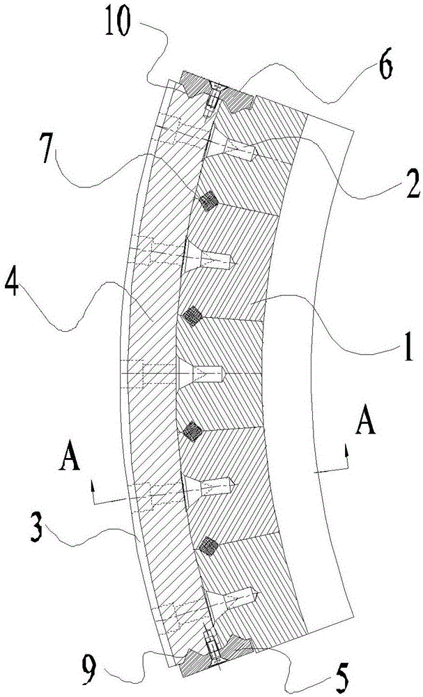 Pattern block and tire mold