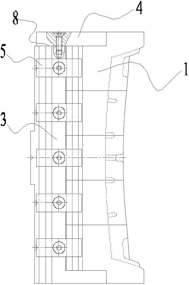 Pattern block and tire mold