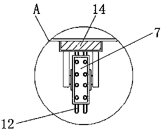 Equal-distance field cultivation separating device for agricultural planting