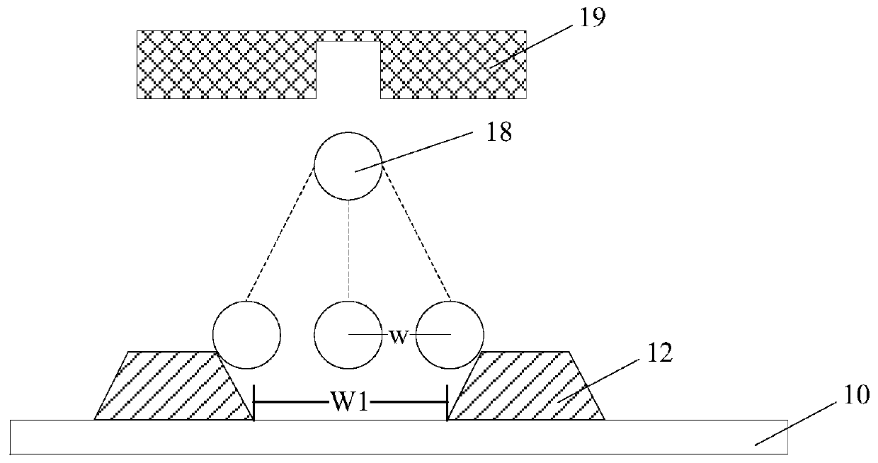 Ink-jet printing method, ink-jet printing device and display device