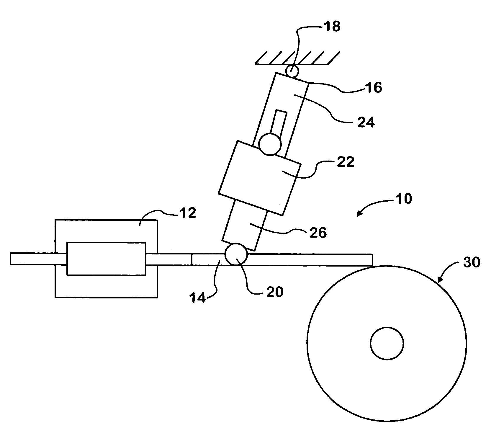 Over-center actuator