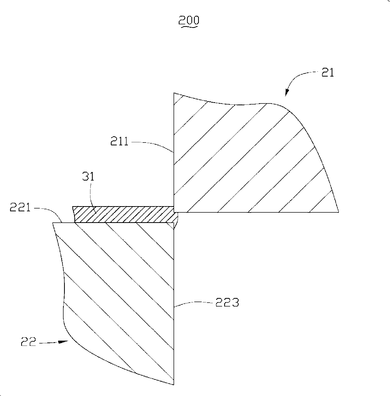 Stamping die, stamping forming method and product made by the stamping forming method