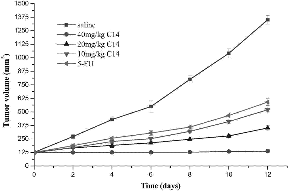 Tumor microtubulin HIF-1alpha double target inhibitor and preparation method thereof