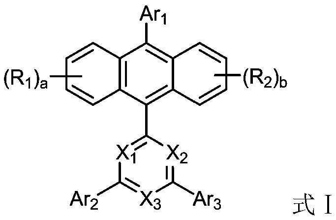 Anthracene organic luminescence compound, and preparation method and application thereof