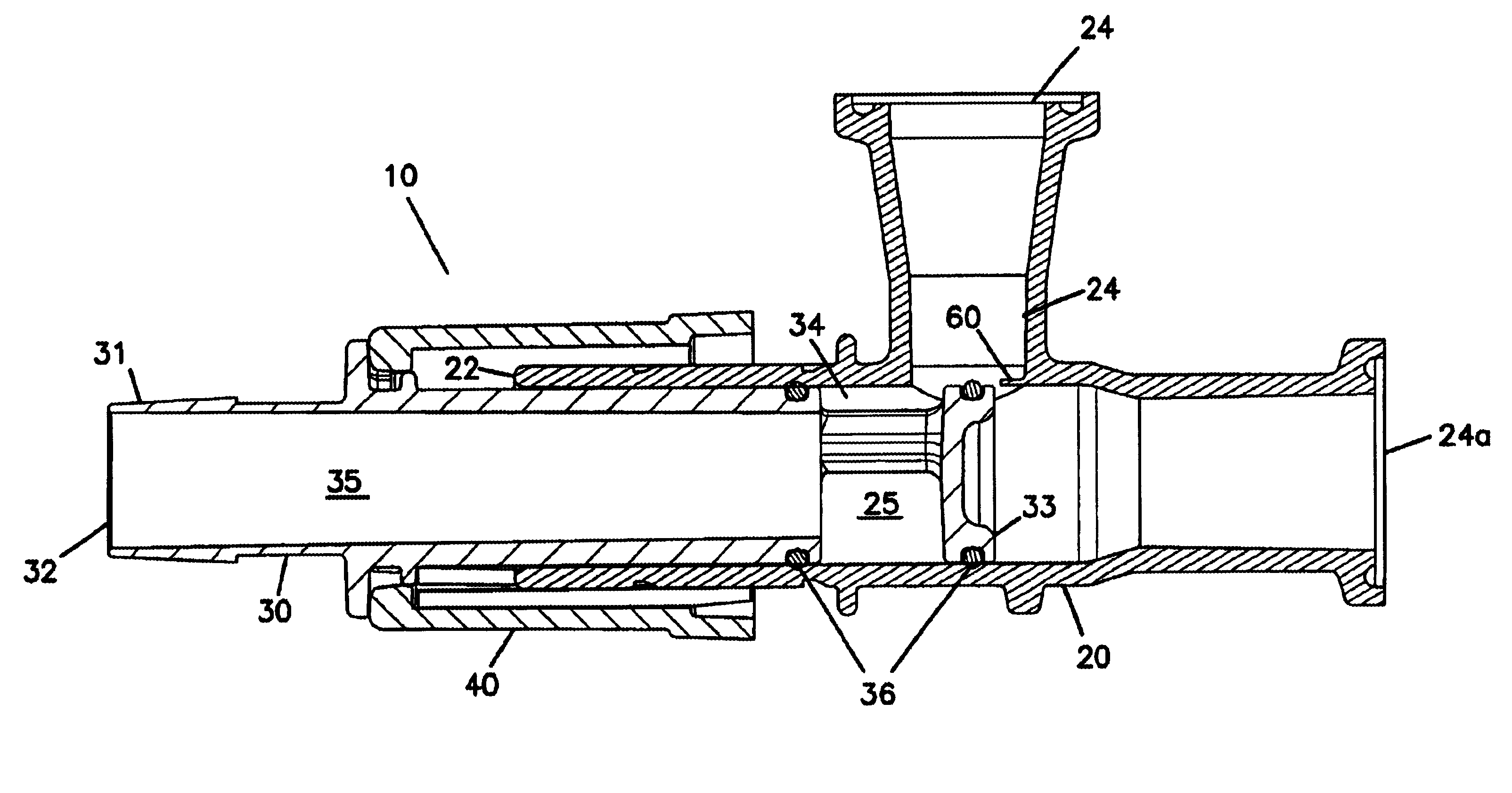 Connector apparatus with seal protector and method of the same