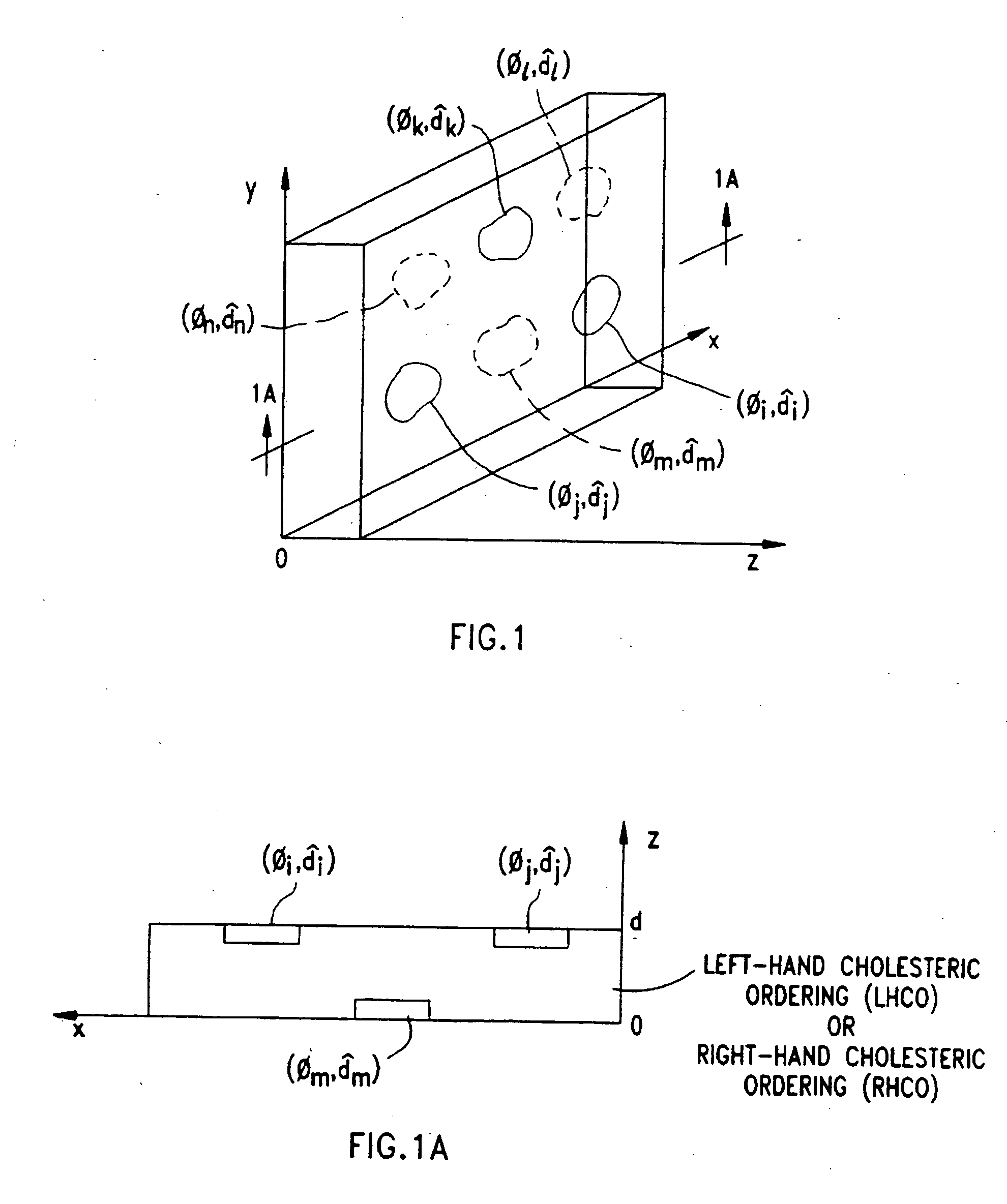 Liquid crystal film structures with phase-retardation surface regions formed therein