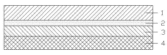 Antibacterial and anti-mite shell fabric with layered feeling