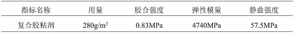 A kind of catalytic liquefaction composite adhesive of bamboo chips and preparation method thereof