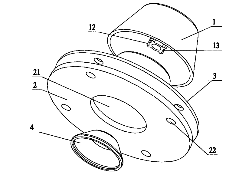 Shock absorber of seat type lamp