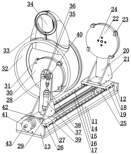 Optical internal red dot sight mobile debugging device