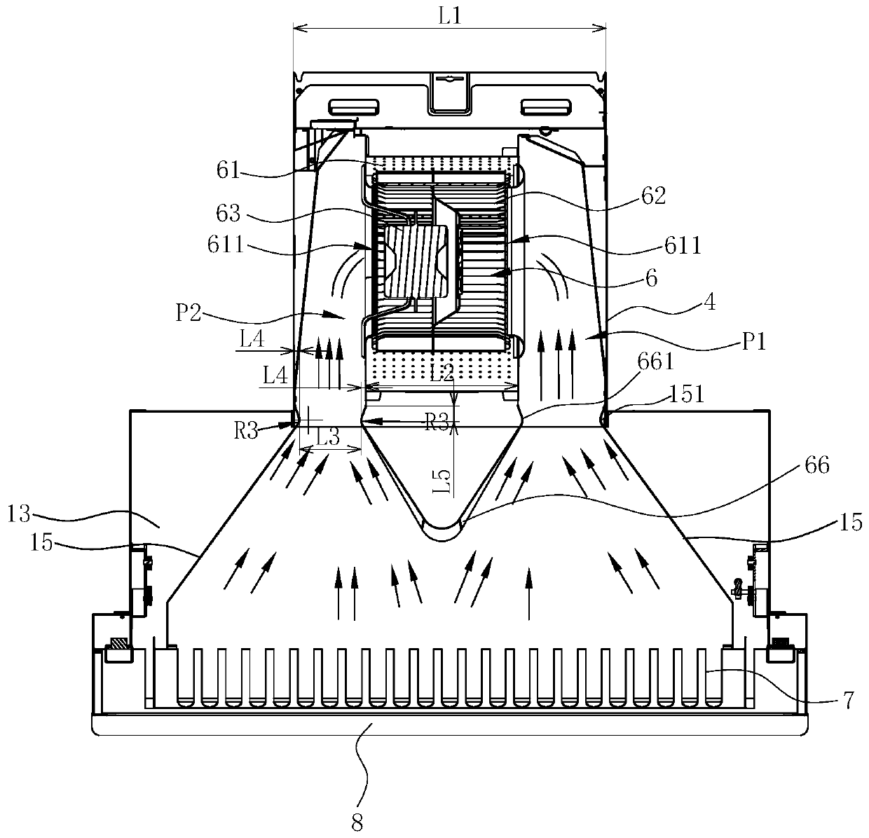 Extractor hood