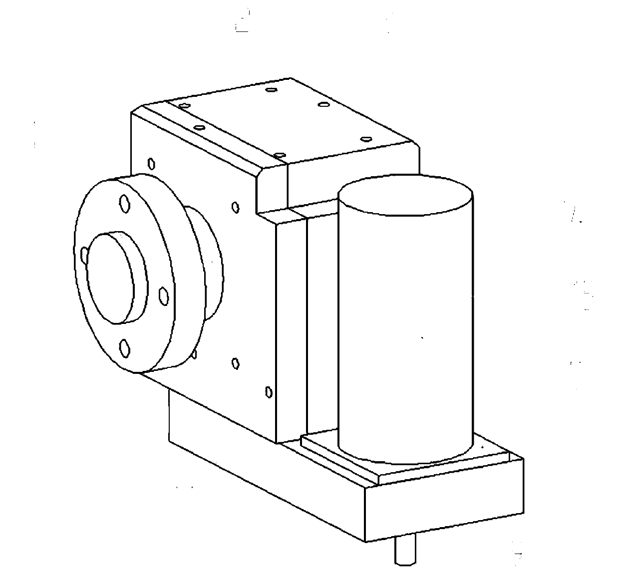 Hypoid reducer with parallel shaft gear transmission