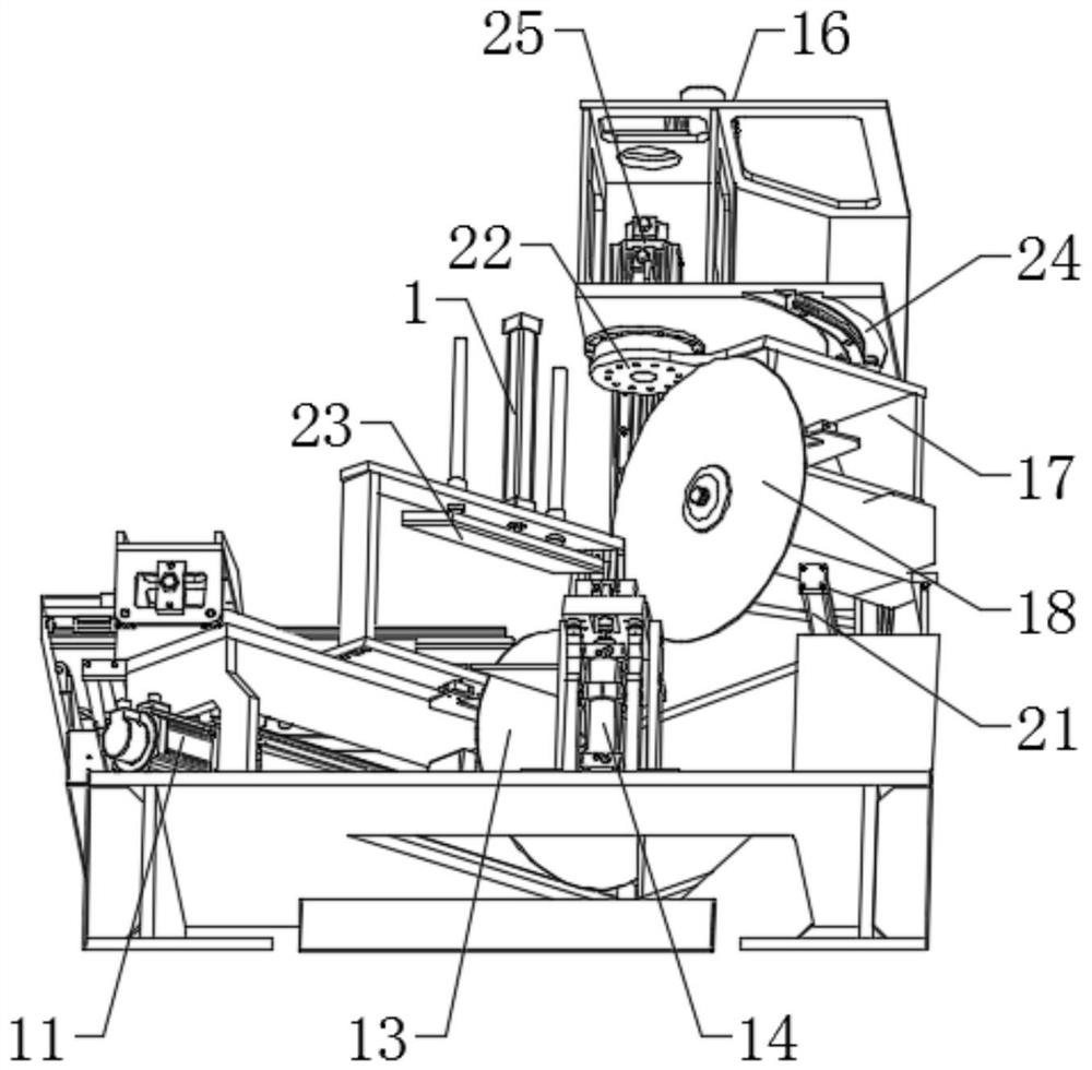 Saw cutting center based on multiple angles of 45-90 degrees