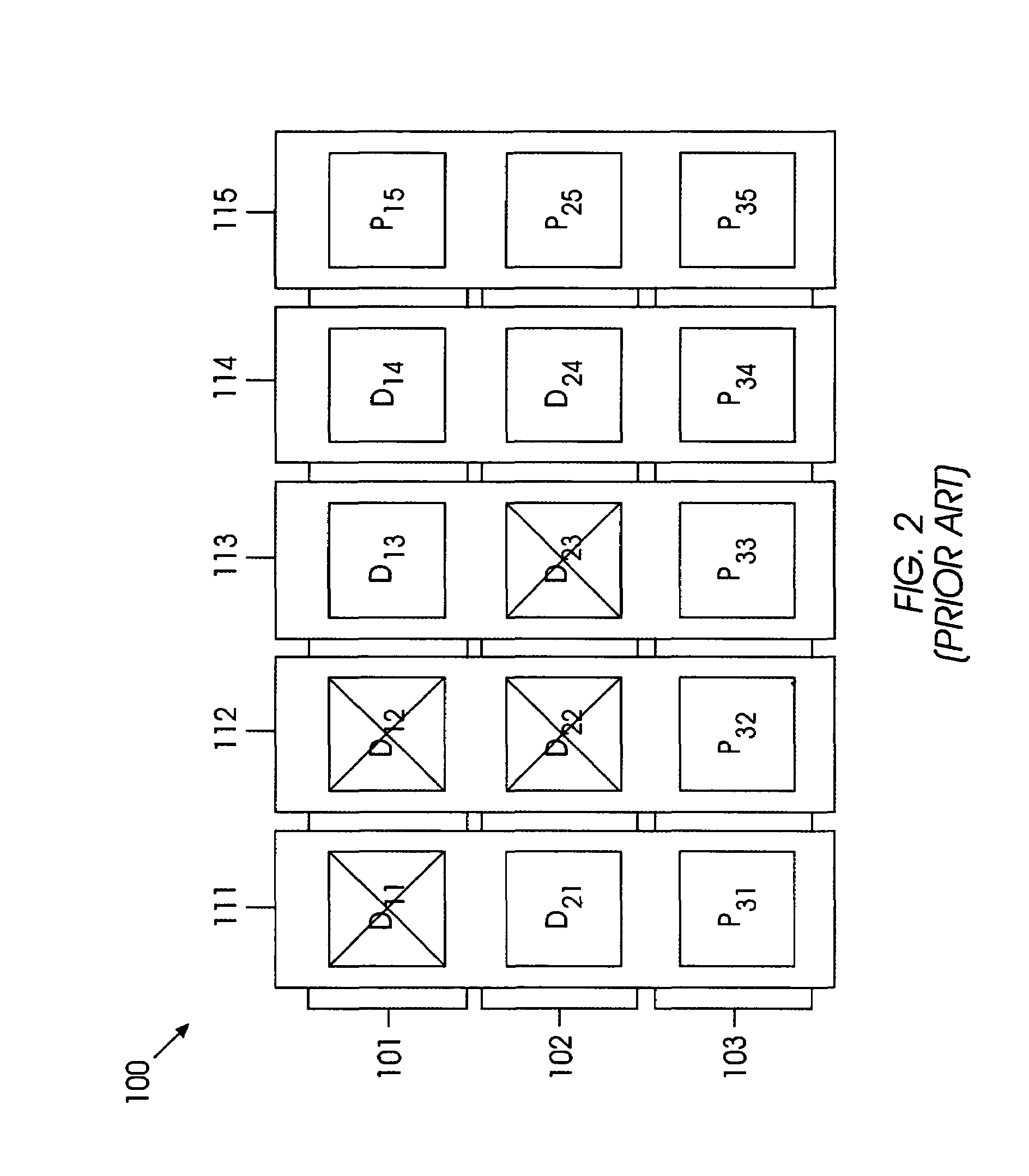 Generalized parity stripe data storage array