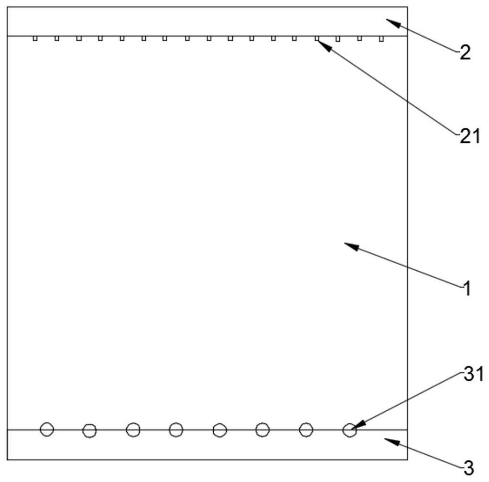 A self-cleaning system for photovoltaic modules