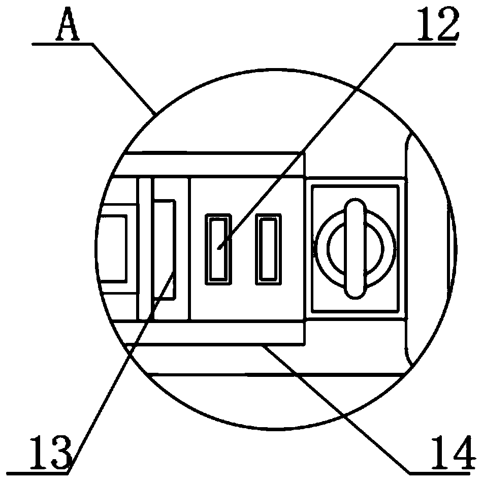 Aviation maintenance illuminating device and using method thereof